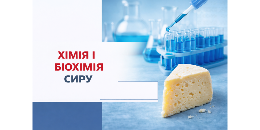 Хімія та біохімія сиру: основа ідеального результату в сироварінні