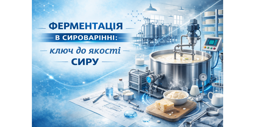 Ферментація в сироварінні: ключ до якості сиру