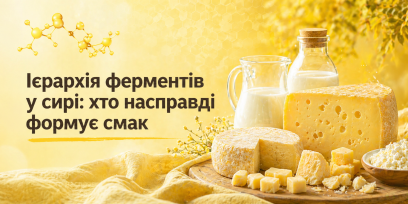Ієрархія ферментів у сирі: хто насправді формує смак