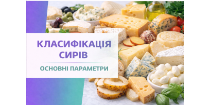 Класифікація сирів. Основні параметри.