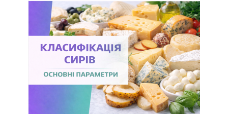 Класифікація сирів. Основні параметри.