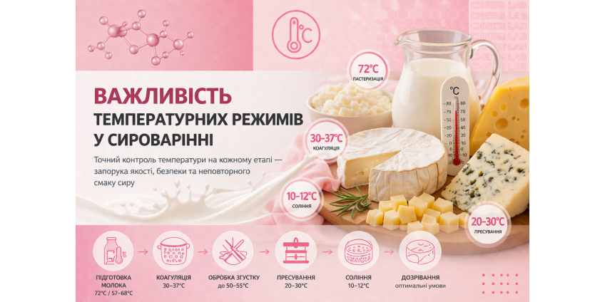 Важливість температурних режимів у сироварінні